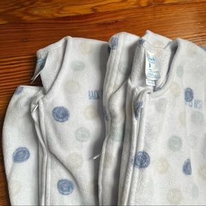 Fleece Halo sleep sacks xL